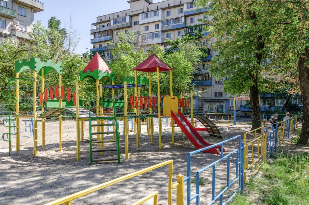 Artal Apartment On Obolonskyi Avenue 16A, 2 Bedroom Kiev Exterior foto